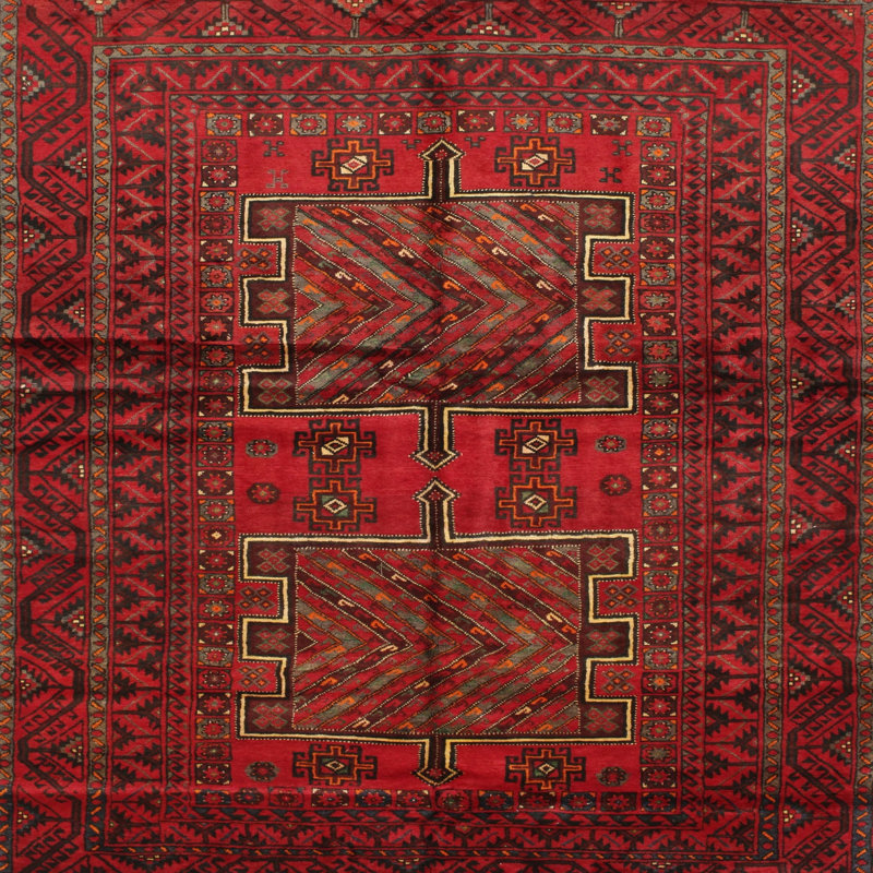 Oriental Indoor Rug, Square 4'