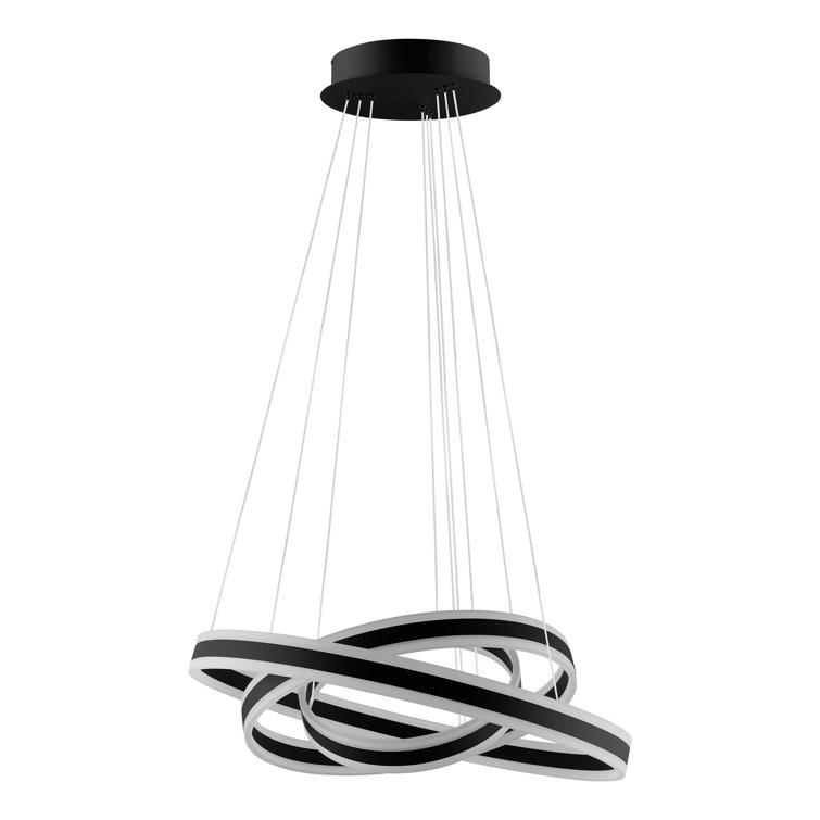 Cary 3 Light Dimmable LED Geometric Chandelier