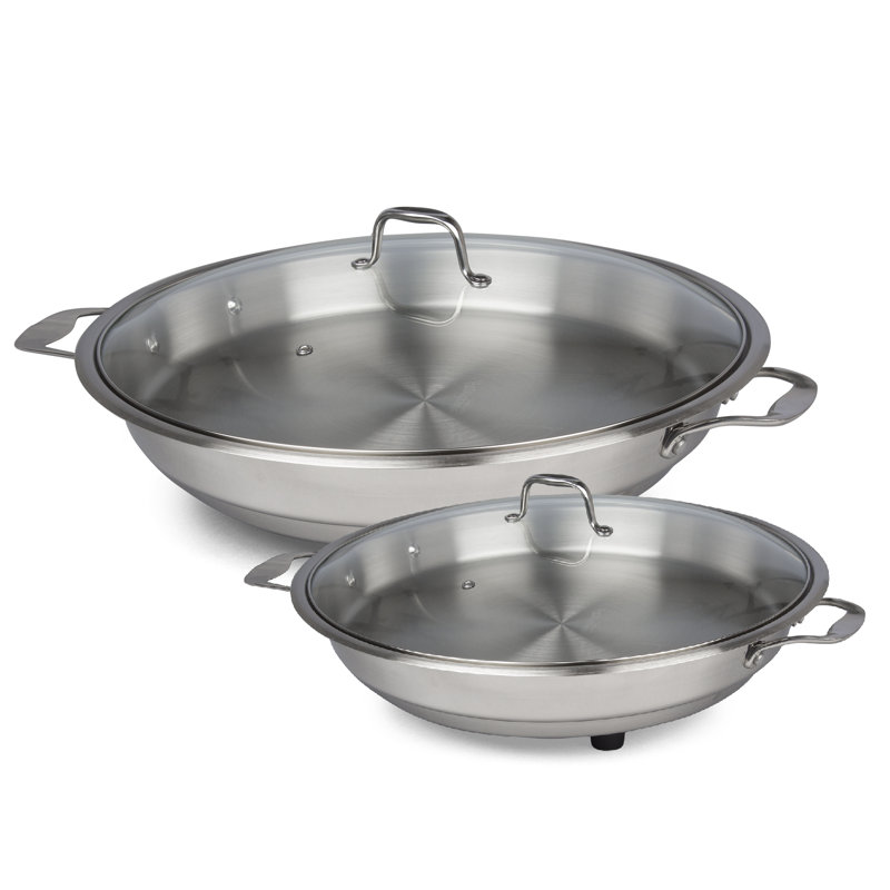 CucinaPro Electric Skillet with Glass Lid