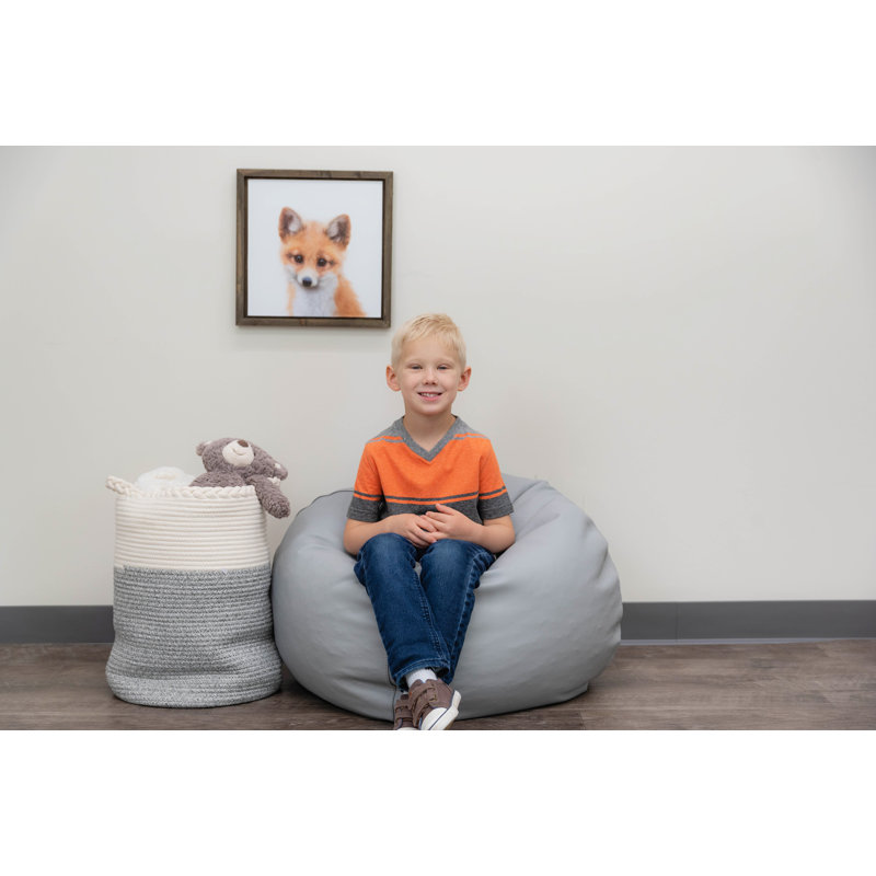 Fauteuil à billes Go2, H 16 po x l 26 po x P 26 po, Gris