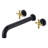 SUMERAIN High Flow Bathtub Faucet,  Extra Long Spout Double Handle Wall Mounted Tub Filler-91834103-92914150