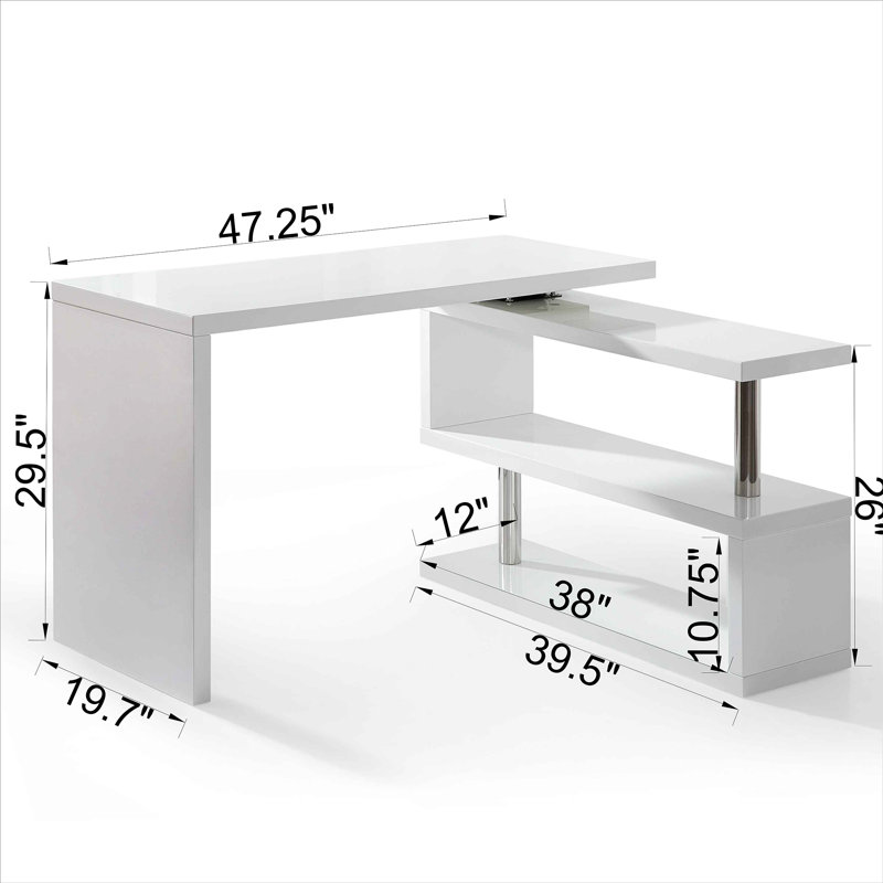 Bureau en L réversible Ferber