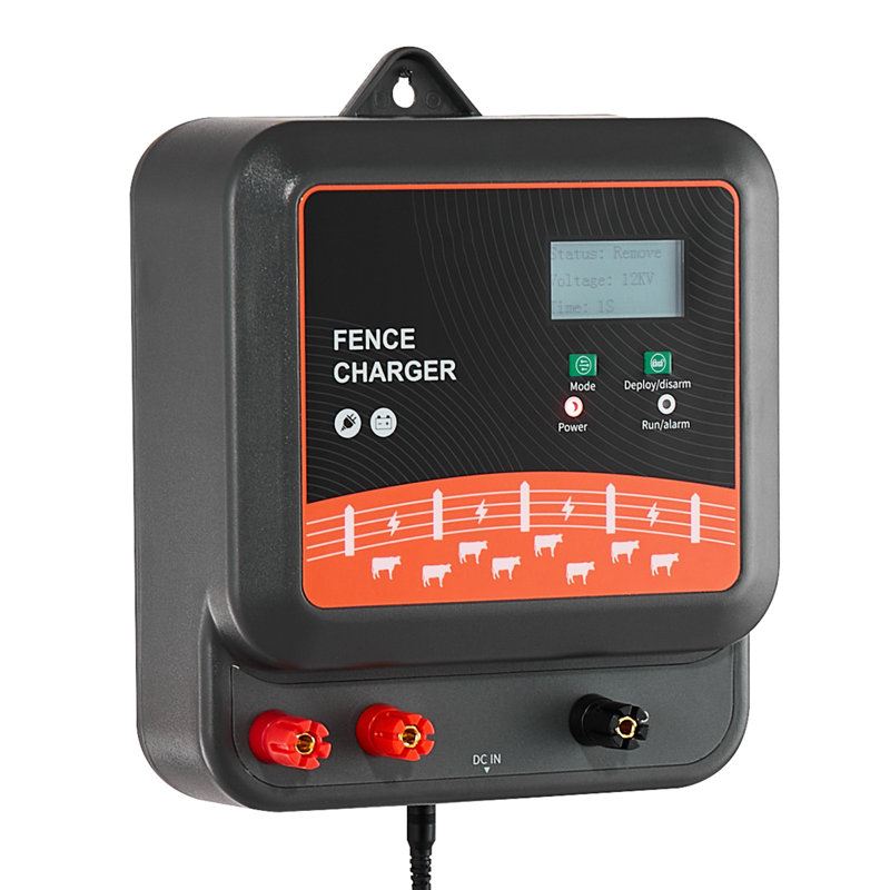2J/3J/5J Multi-Powered Electric Fence Charger Energizer 6.2 Miles Range