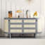 Lit escamotable avec rangement caché et conception tissée moderne-335306671-335306664