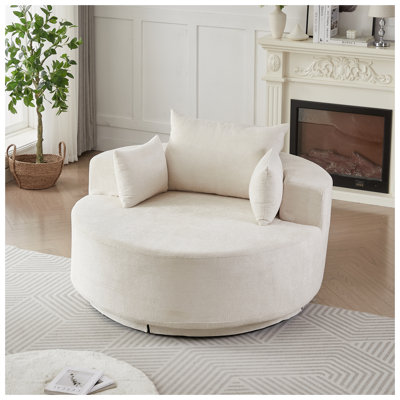 Fauteuil d'appoint 55 po Chenille