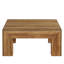 Table basse carrée rustique 39,37 po pour salon