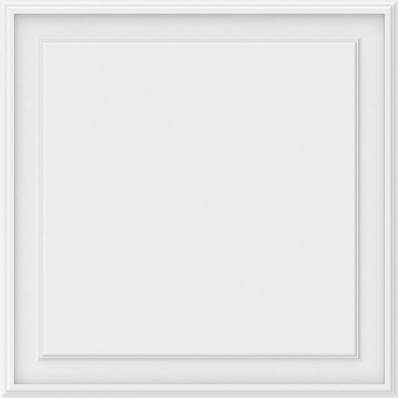 Legacy Raised Decorative Wall Panel, 28"H x 28"W x 0.63"D