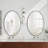 Antique Effect Iron Art Wall Hanging Mirror-878234714-900109406