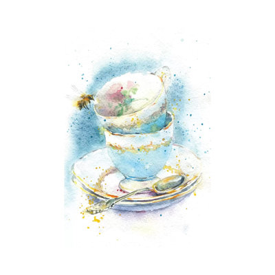 After Tea Party by Marina Ignatova - Wrapped Canvas Painting