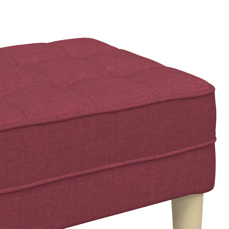 Fabric Bench, Wine Red