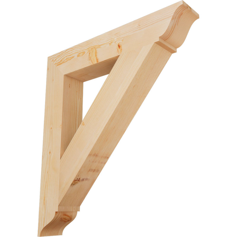 Support traditionnel, H 40 po x l 5,5 po x P 36 po, Douglas (lisse)