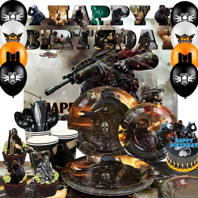 Articles de fête Call of Duty, 98 pièces Call of Duty