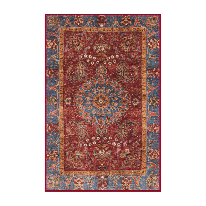 Abstract Indoor Rug, Rectangle 7' x 10'