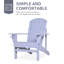 Chaise Adirondack en bois-872153711