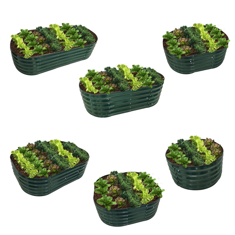 Attocchi Metal Raised Garden Bed
