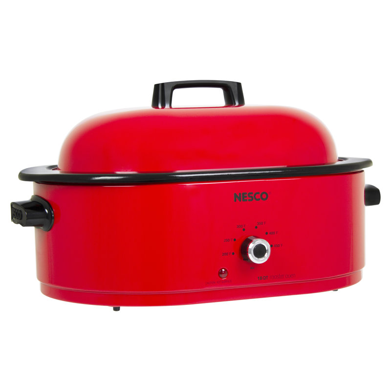 Nesco 18 Qt. Roaster Oven, Red