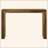 Rectangular Solid Wood Entryway Console Table