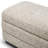 Bench Valmont Creststone Beige Ebony Finish