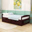 Kristle Twin 2 Drawers Wood Platform Bed-1827577288