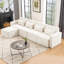 Canapé modulaire rembourré 5 pièces Taufner-426959993