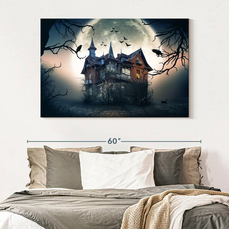 Horror House, 34" H x 51" W