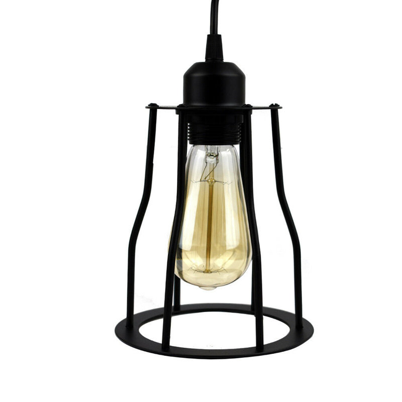 50.8cm H Metal Novelty Lamp Shade ( Uno ) in Black