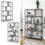 Lizette 80cm W Metal Standard Bookcase-50585058-131446695
