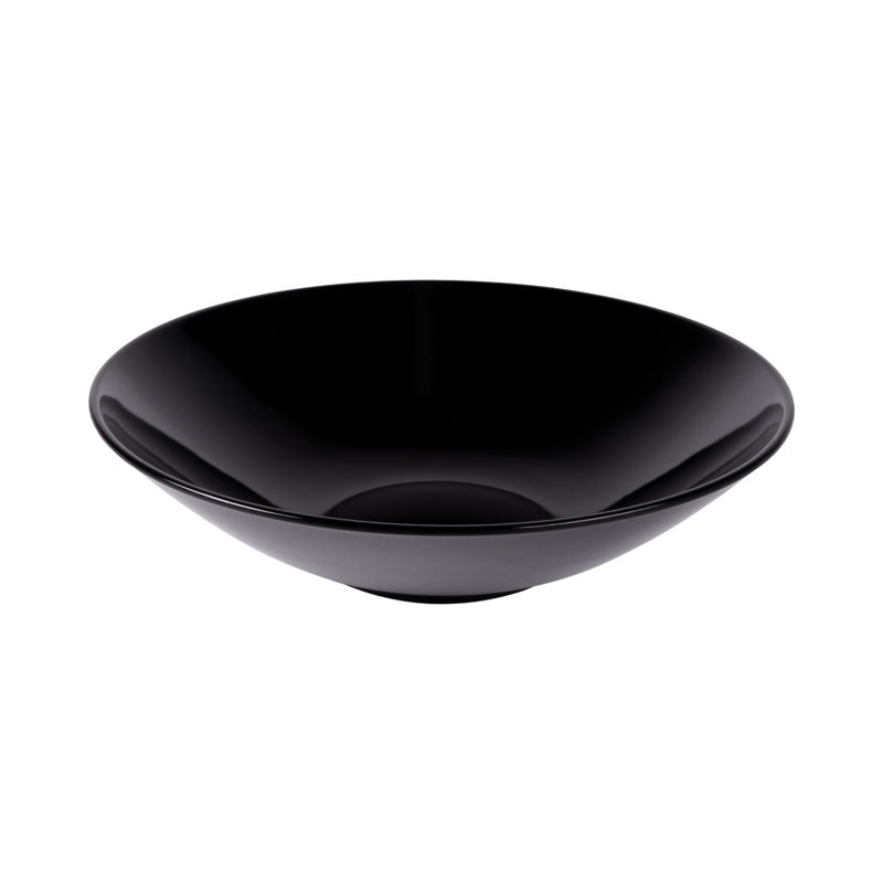 Elite Global Solutions Melamine Serving Bowl, Black