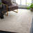 Luder Abstract Hand Tufted Performance Rug-1961048487