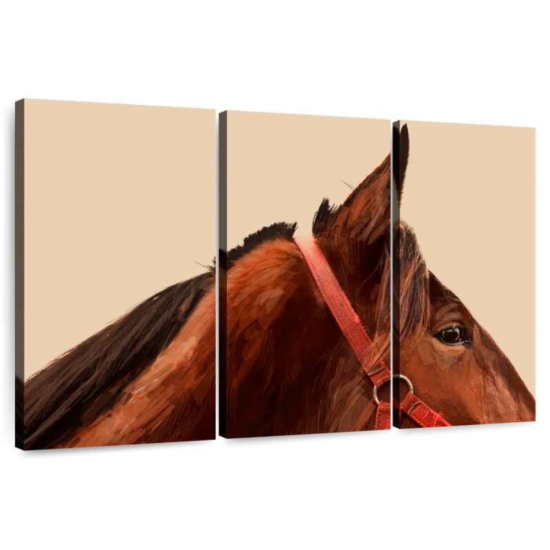 Brampt Horse, H 20 po x l 33 po