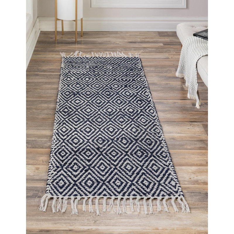 Oakengates Geometric Indoor Rug, Runner 2'2" x 12'