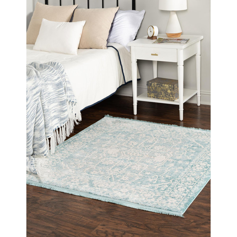 Folkeste Abstract Indoor Rug, Square 8'