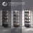 6-Tier LED Bookcase, Bookshelf With Dimmable Lights, Storage Shelf With Steel Frame