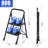 2 Step Ladder, Sturdy Steel Portable Ladder with Anti-Slip Wide Pedals, Folding Step Stool,Library Ladder,Decorative Kitchen Step Ladder