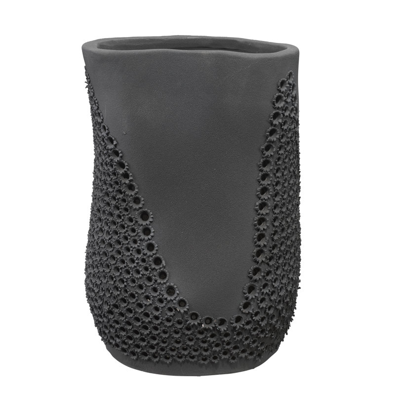 Vase Moonrise, Noir mat
