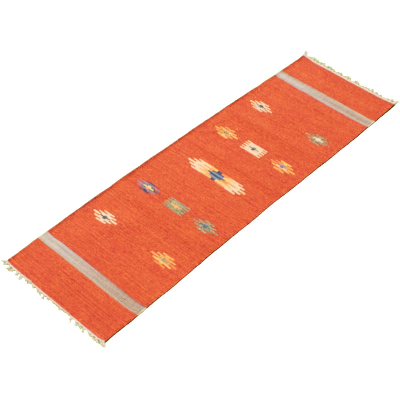 Iron Acton Wool Geometric Indoor Rug, Runner 2' x 6'8"
