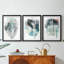 Stone Aperture I  -Custom Framed  Premium Print W Matt - 3 Pieces-1050371384-1050371386