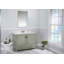 Ensemble de meuble-lavabo simple 141,3 po avec miroir Christionna-1413924047