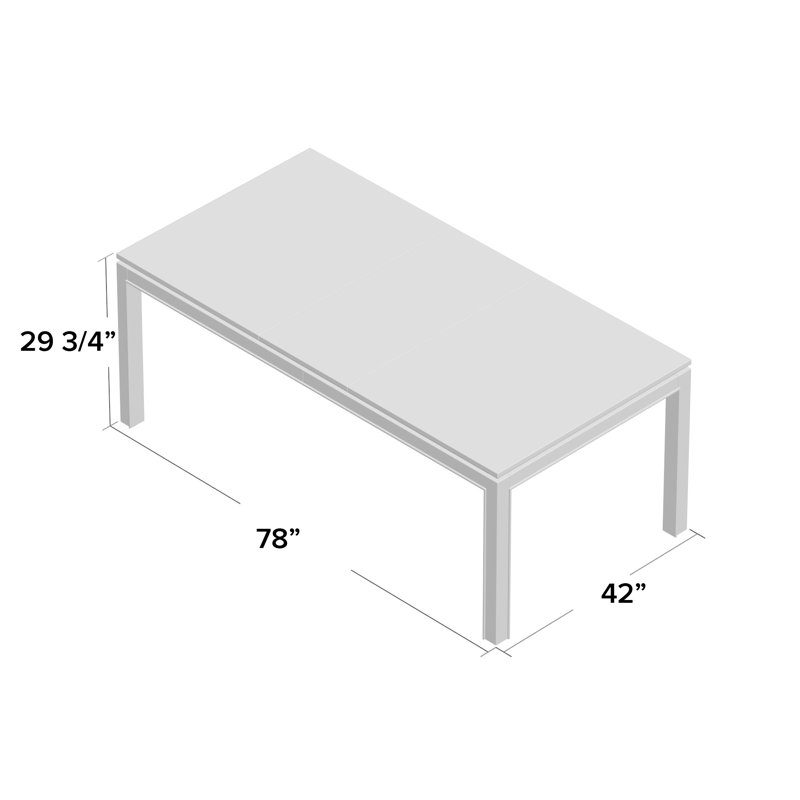 Hagberg Extendable Solid Wood Base Dining Table
