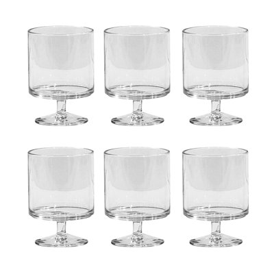 Viera Acrylic Stacking Wine Glass - Clear - 9.4 oz