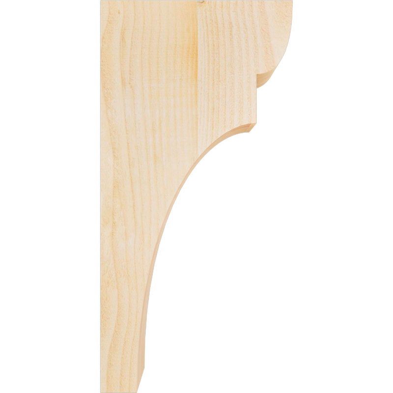 Yorktown Corbel, H 24 po x l 4 po x P 12 po, Sapin de Douglas, Sciage brut