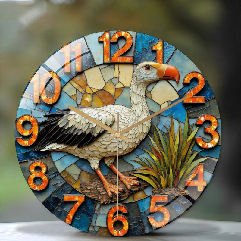 Horloge murale élégante 12 po
