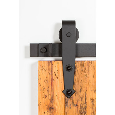 Ensemble de quincaillerie de porte de grange simple standard Arrowhead Premium