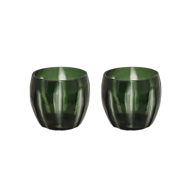 4'' H Glass Tabletop Votive Holder