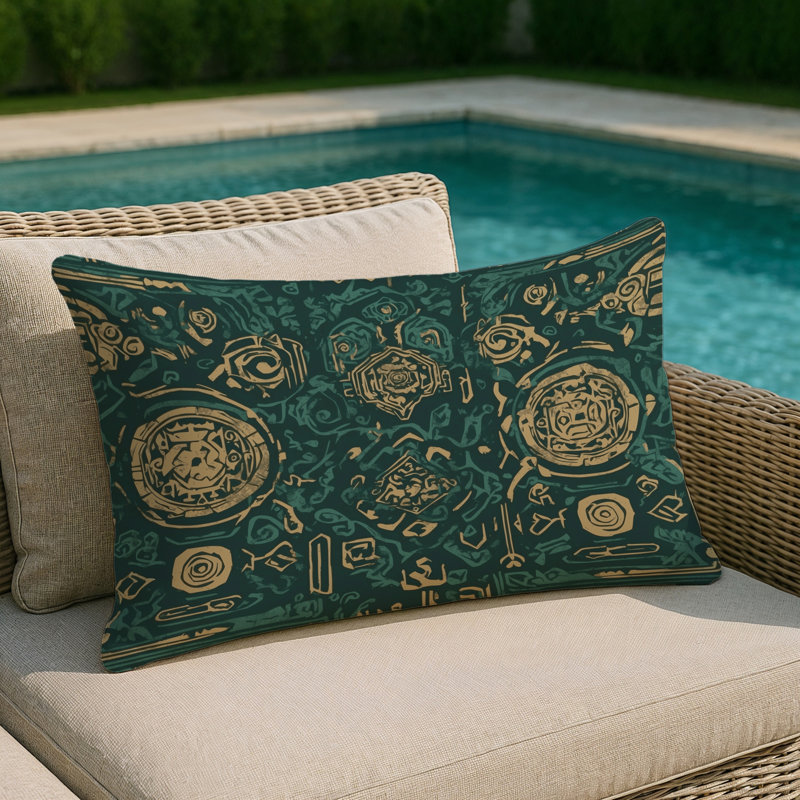 Silent Hero Indoor And Outdoor Throw Pillow, Rectangle 14"H x 20"W