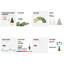 Guillema Green/White Fir Artificial Christmas Tree-254115551