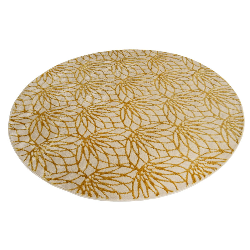 Friederieke Floral Indoor Rug, Round 7'10"