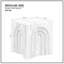 Petite table d'appoint carrée 15,74 po-1983549918