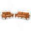 Ensemble de canapé modulaire 2 pièces avec coussins amovibles, ensembles de canapé convertible 5 places, canapé rembourré pour le salon, la chambre à coucher et les appartements-777529279