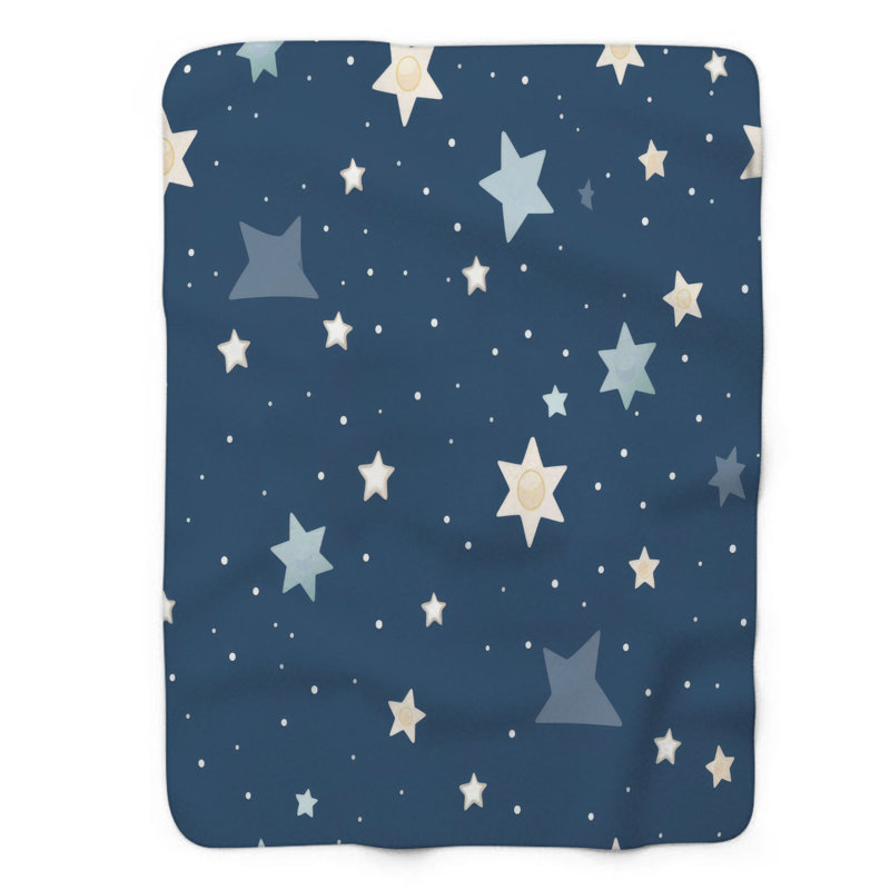 Toile étoilée - couverture de qualité supérieure 1 pièce, Grand lit